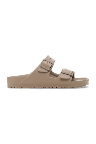 Birkenstock Bırkenstock Arızona Eva Suya Dayanıklı Sütlü Kahve Çift Bantlı Erkek Terlik 1030447 1030447 Skah Sütlü Kahve