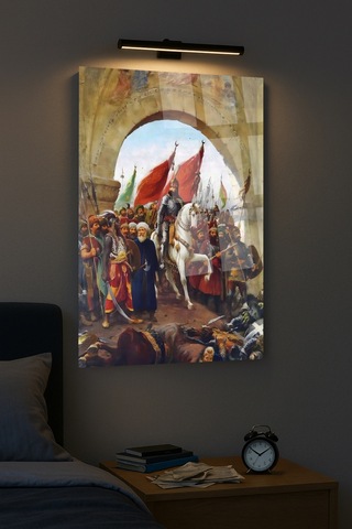 Fatih Sultan Mehmet İstanbul Yatak Cam Tablo Modern Sanat Tablosu Uv Baskılı Canlı Renkler Ofis Ve Çalışma Odası Anlamlı Hediye Seçeneği