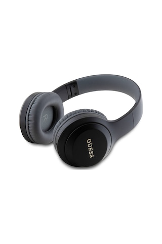 Guess Klasik Logo Lisanslı Katlanabilir Ayarlanabilir Metal Klasik Logolu Kulak Üstü Bluetooth Kulaklık