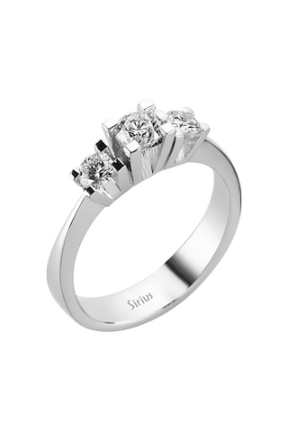 Sirius G Renk 0,61 Karat Pırlanta Tria Yüzük 0824R0070