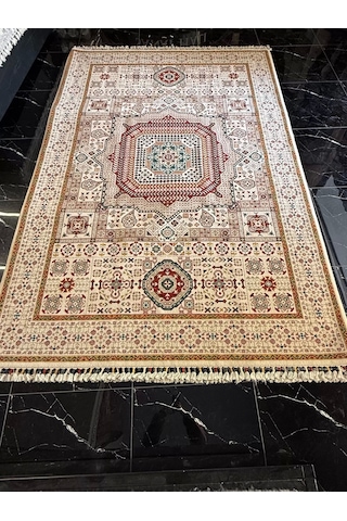 Hoom Rugs Sultani 822 Stone Klasik Salon Halısı Çok Renkli