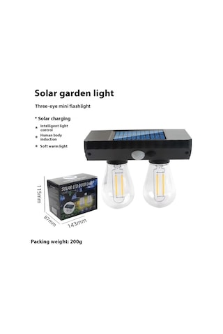 Yt-819 2 Watt Suya Dayanıklı Hareket Sensörlü Solar Led Lamba Diğer