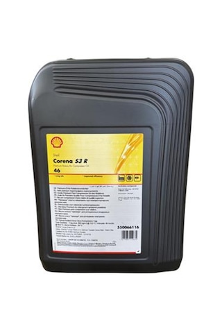 Shell Corena S3 R 46 Kompresör Yağı 20 L