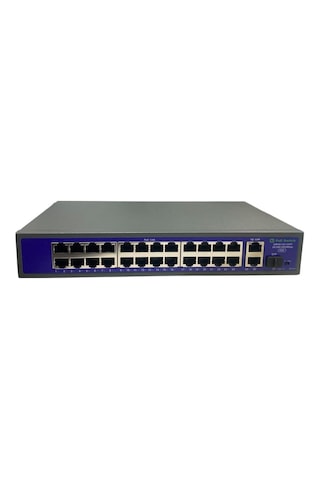 Novacom Nvc-hıf2421gbl-c 24+2+1 Port 10/100/1000 Gigabit Uplink Poe Switch