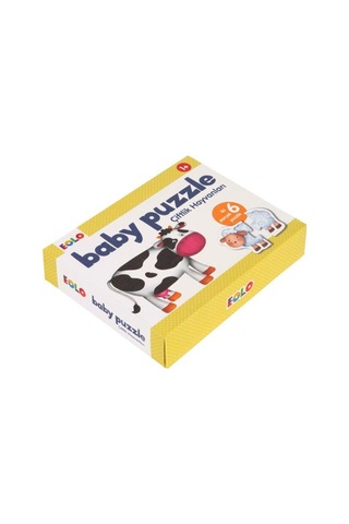 +1 Yaş Çiftlik Hayvanları Puzzle (Eolo)