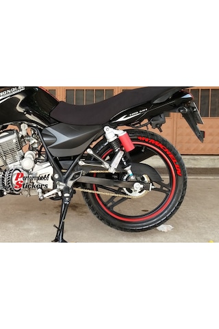 MİCHELİN Motorsiklet Lastik Yazısı Sticker 4 Adet w