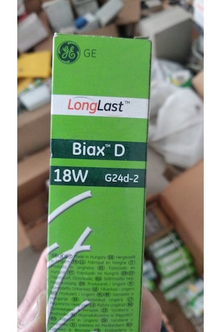 General Electric Longlast Biax D/E 18W/830 G24D-2