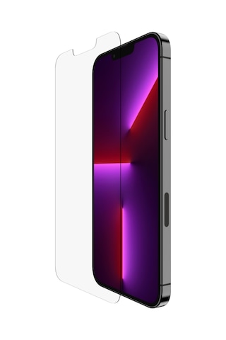 Belkin Apple Uyumlu iPhone 13 Pro Max Sf Kırılmaz Cam Ekran Koruyucu