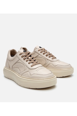 Hotiç Erkek Deri Bej Yüksek Tabanlı Spor Ayakkabı 02ayh305900a310 Bej-beıge Bej