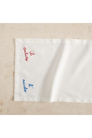 Mudo Home Taste Nakışlı Runner 40x140 Cm Çok Renkli