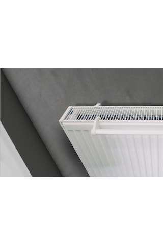 Panel Radyatörler İçin 90 Cm Havlu Askılık, Beyaz