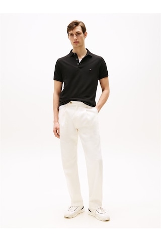 Tommy Hilfiger Core 1985 Slım Polo Erkek Siyah T-shirt - Mw0mw17771