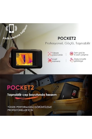Hikmicro Pocket2 256x192 Termal Kamera
