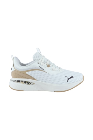 Puma Softride Charm Animal Kadın Krem Spor Ayakkabı 312967-02