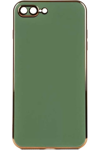 Goocamp Apple iPhone Uyumlu 7 Plus Kılıf Bark Kapak - Yeşil Yeşil
