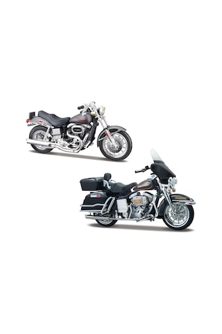 1/18 Harley-davidson İkili Motorlar 70'ler