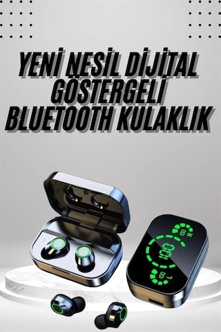 2025 Model Bluetooth Kulaklık Telefon Şarj Edebilen Çhassasiyet Cevaplama Dijital Göstergeli