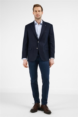 İmza Koyu Lacivert Mono Yaka 4 Drop Comfort Fit Ceket 1002255160 Koyu Lacivert