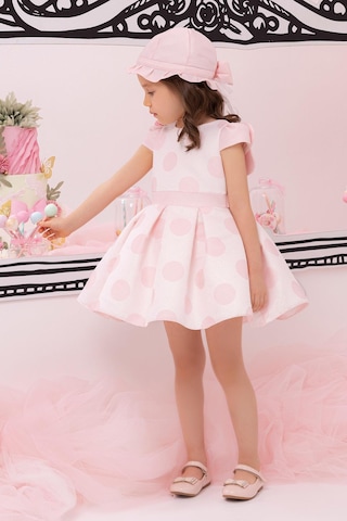 Pamina Kids Pamina Kız Bebek Elbise 34233pr Pembe