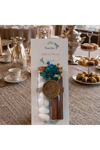 20 Adet Kahve &amp Şeker Şişede Mühürlü Söz Nişan Nikah Kına Hed