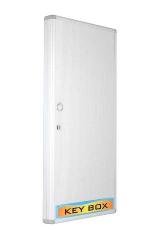 Anahtar Dolabı 120 Li Alüminyum H-1120 Beyaz