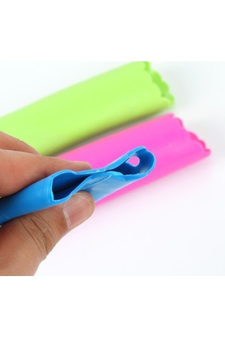 Dancemonkey 5 Adet Tüp Şekilli Güçlü Yeniden Kullanılabilir Sarımsak Soyucu Çok Renkli