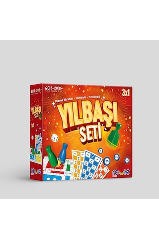 Kızma Birader -Tombala - Fırdöndü Yılbaşı Seti