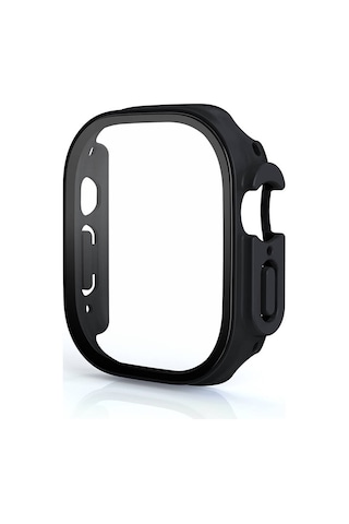 Watch Ultra 49mm Nrtk 01 Kasa Ve Ekran Koruyucu - Siyah
