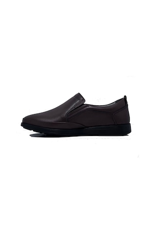 Balayk 1091 Taba Hakiki Deri Comfort Günlük Erkek Ayakkabı Taba