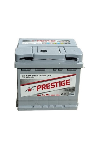 Ako Prestige 12v 50ah 420a Standart Kare Akü Üretim Tarihi:2025