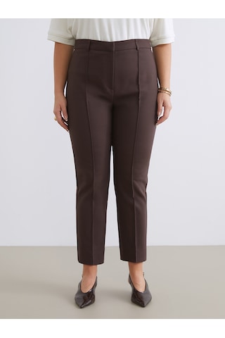 Lcwaıkıkı Classic Kahverengi Dar Fit Kadın Pantolon