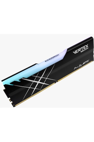 Kıngsman Vertex-b Black Rgb 16gb 5600mhz Ddr5 Ksd516g56c40vtr Pc Ram