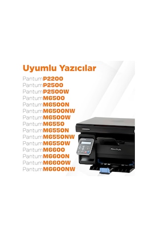 Pantum Pa210x Uyumlu Toner 2'li Paket - Yüksek Kapasiteli