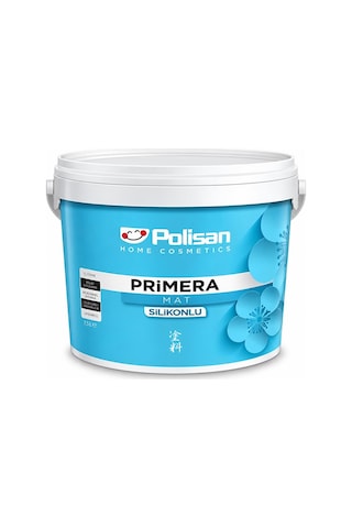 Polisan Primera Silikonlu Mat İç Cephe Boyası 7.5 Lt 10 KG