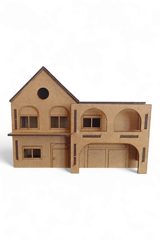 Ahşap Maket Konak 200 X 150 X 121mm