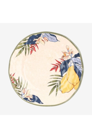 Bej Melamin Yemek Tabağı 27 Cm