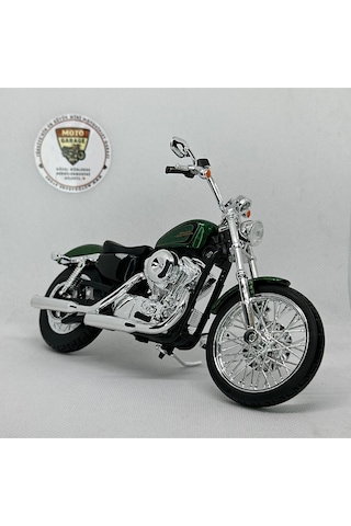 Harley Davidson 2013 Xl 1200v Seventy-two 1:12 Diecast Maket Motor Metal Model Motosiklet