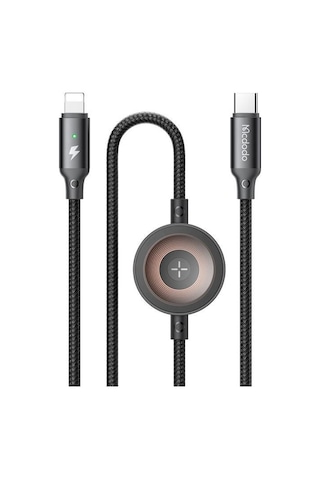 Mcdodo CA-5680 36 W Type -C Hızlı Şarj Kablosu 1.5 M Siyah