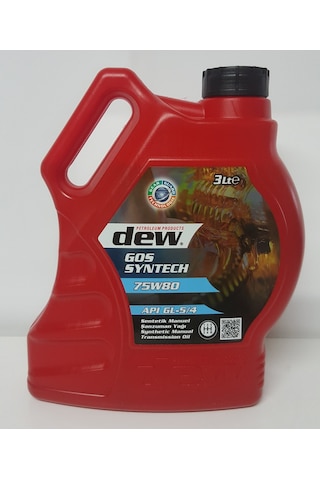Dew Gos Syntech 75W-80 GL-5 Şanzıman Yağı 3 L