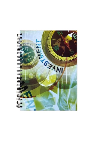 Özgün 20x28 Spiralli 4 Konulu Defter 160 Yp. Çizgili