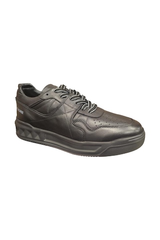 Beverly Hills Polo Club Marcomen 19520 İthal Taban Hafif Deri Erkek Sneaker Ayakkabı Siyah