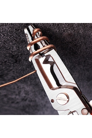 Çok Fonksiyonlu Elektrikçi Pensesi Tel Kesici Ve Sıyırma Aleti Soyma Ve Sıkma Tel Kesme Pensesi