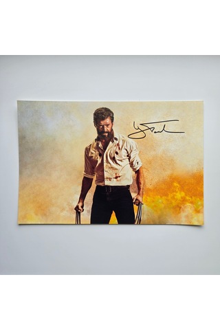 Hugh Jackman Wolverine 20x30 Cm Boyutunda El İmzalı Fotoğraf Ömü