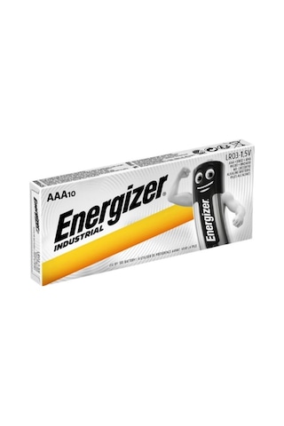 Energizer Industrial 1.5 V AAA Alkalin İnce Kalem Pil Energizer Industrial 1.5 V AAA Alkalin İnce Kalem Pil