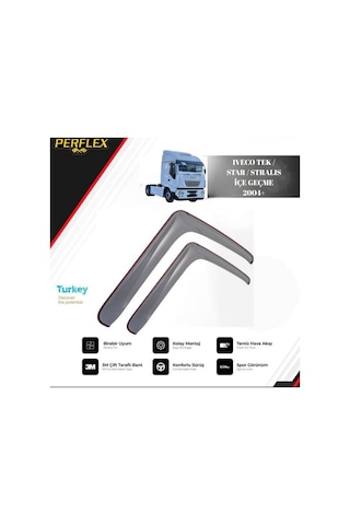 Cam Rüzgarlığı V1 Düz Iveco Tek / Star / Stralıs İçe Geçme 2004+