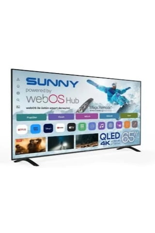 Sunny SN65QUMLN-W02M 65" QLED Ultra HD 4K WebOS TV