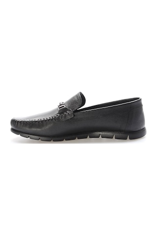 Fast Step Hakiki Deri Erkek Casual Ayakkabı 628ma06 Siyah