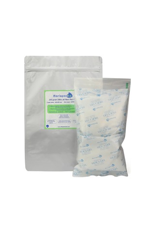 Marispacks 250 G X 2 Adet Silikajel Nem Alıcı Paket Nonwoven, Aluminyum Doypack Ambalajda