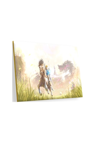 Cakasepetim Vahşi Zelda Nefesi Efsanesi Görseli Ahşap Mdf Tablo