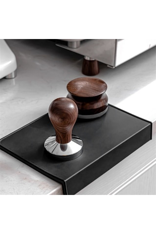 Xurunkeji Silikon Kahve Tamper Matı Espresso Tamper Dağıtıcı İstasyonu Kaymaz Tamper Pedi Bar Ev Barista Aksesuarları, B Gösterildiği Gibi